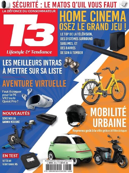 Title details for T3 Gadget Magazine France by Blizz Media - Available